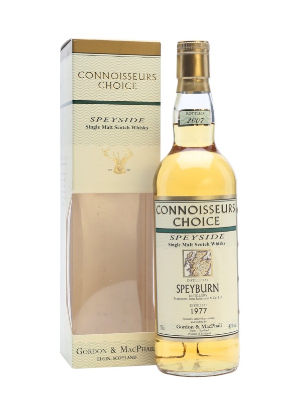 Speyburn 1977 Connoisseurs Choice Gordon & Macphail