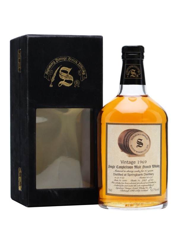 Springbank 1969 27 Year Old Sherry Cask #2330