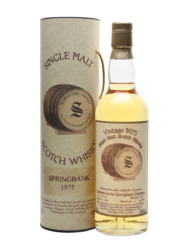 Springbank 1975 18 Year Old Signatory