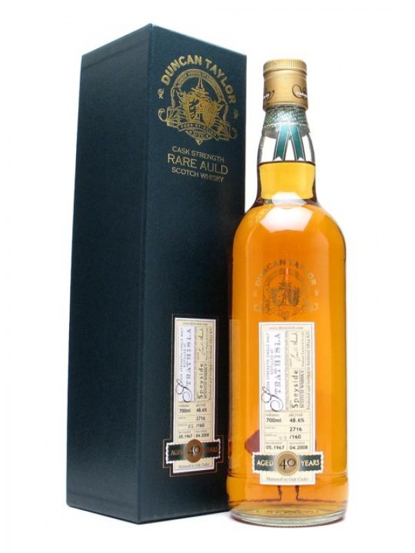 Strathisla 1967 40 Year Old Cask #2716 Duncan Taylor Rare Auld