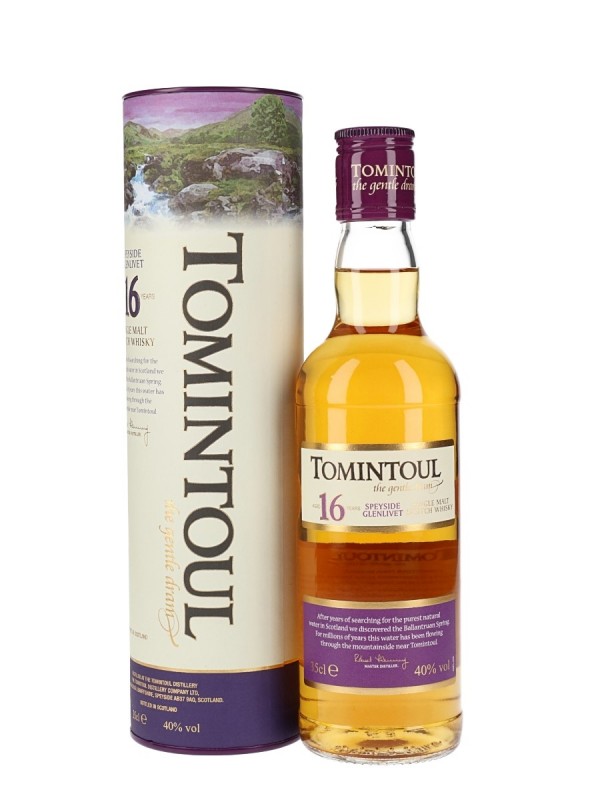 Tomintoul 16 Year Old Half Bottle