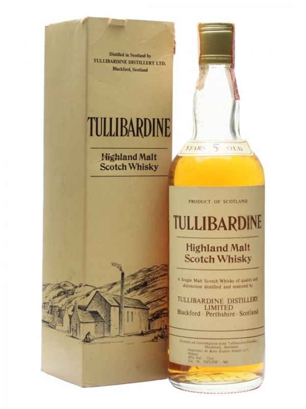 Tullibardine 5 Year Old / Bottled 1980s